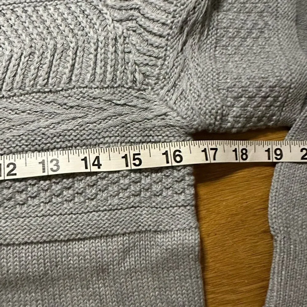 NWT Gymboree all dressed up gray sweater m (7/8)